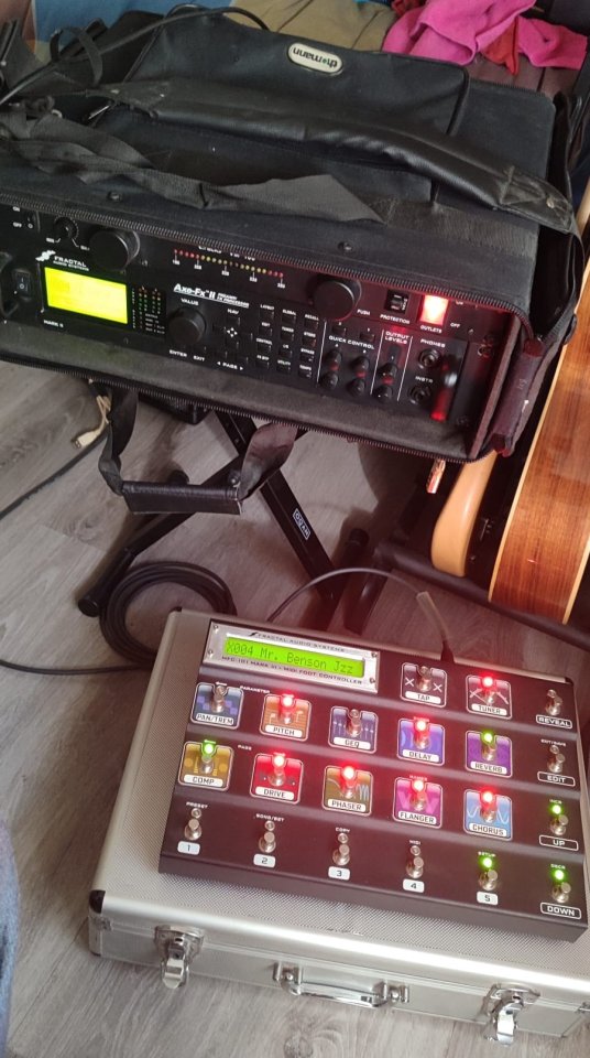 Axe Fx2 MkII + Mfc 101 mkIII