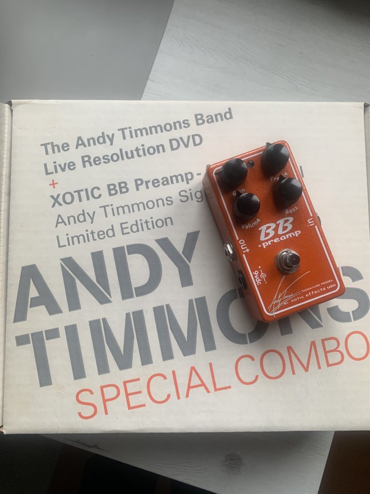 Xotic BB Preamp AT Andy Timmons Signature Limited Edition de segunda mano · Foto 1 de 3 · Cantabria · 305 €