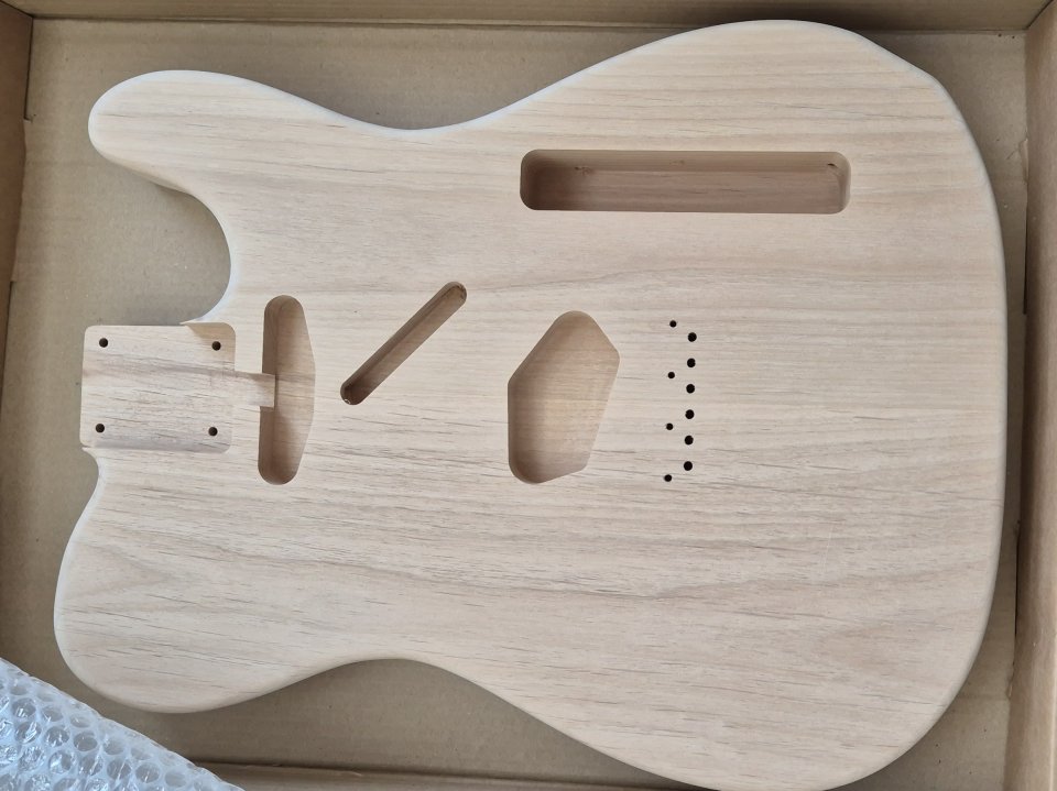 Cuerpo de aliso para telecaster Göldo music