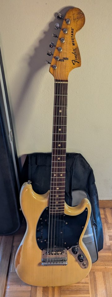 Fender Mustang 1978 Blonde Vintage. REBAJA ULTIMOS DIAS!!!