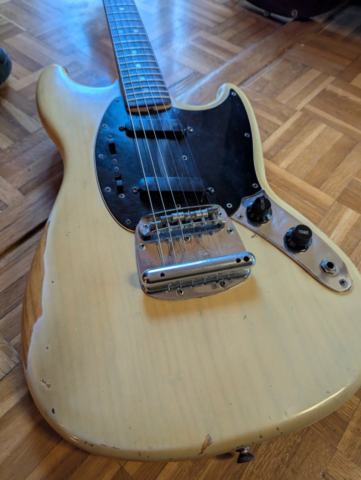 Fender Mustang 1978 Blonde Vintage. REBAJA ULTIMOS DIAS!!!