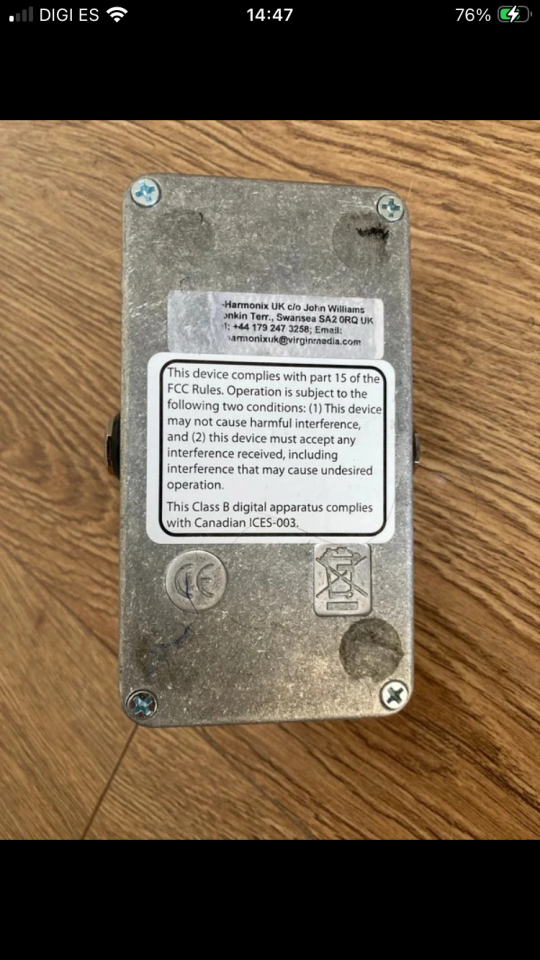 Electroharmonix Freeze de segunda mano · Foto 2 de 2 · Sevilla · 110 €
