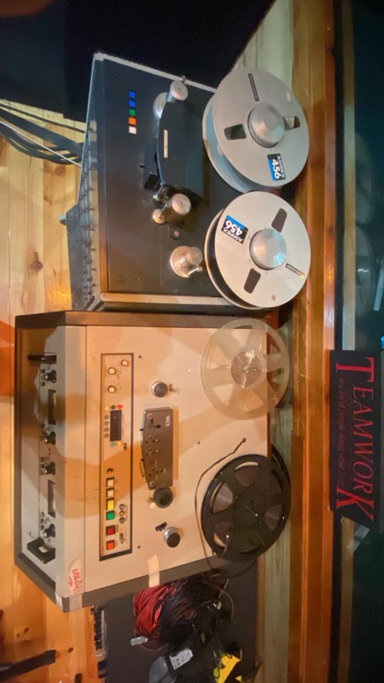 Grabadoras de cinta 2” - 1/4”