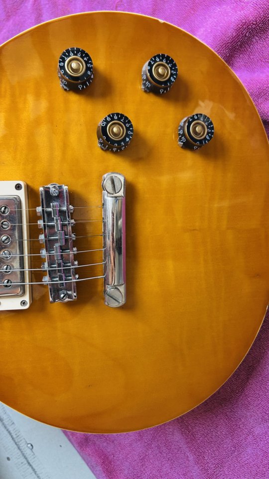 Burny Super Grade Les Paul MIJ (Made in Japan) – Principios de los 80 – Nº Serie 00423 – Vintage de segunda mano · Foto 9 de 10 · Madrid · 825 €
