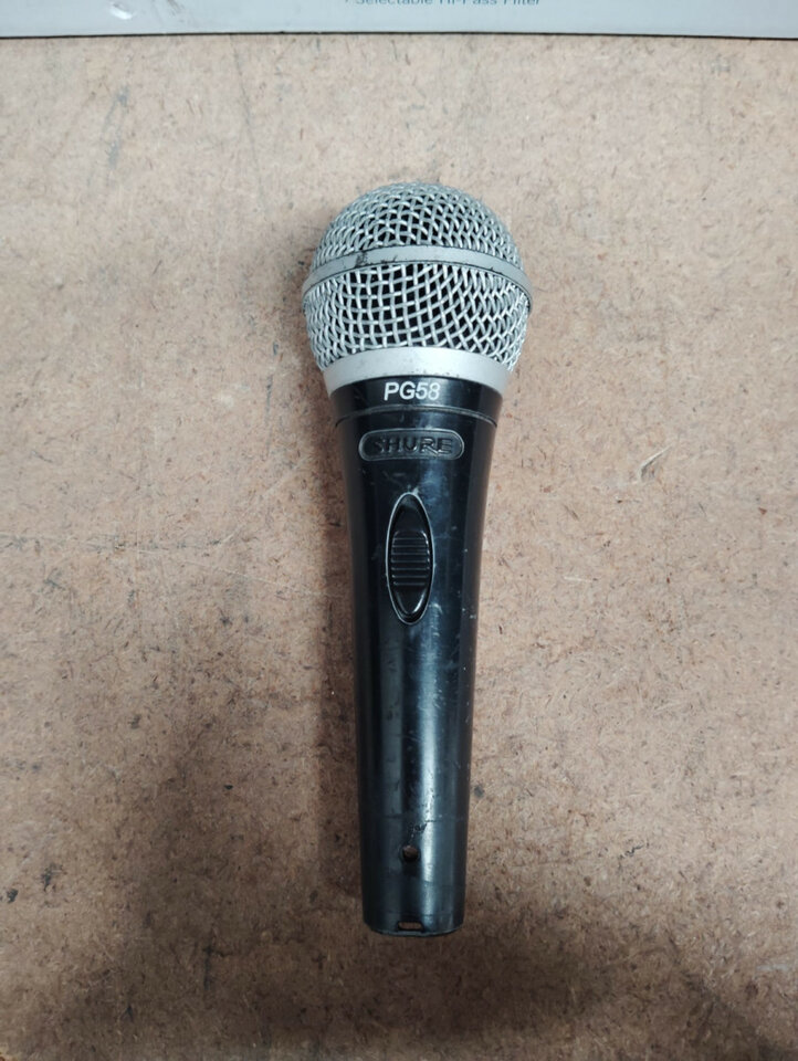 Microfono Shure PG 58