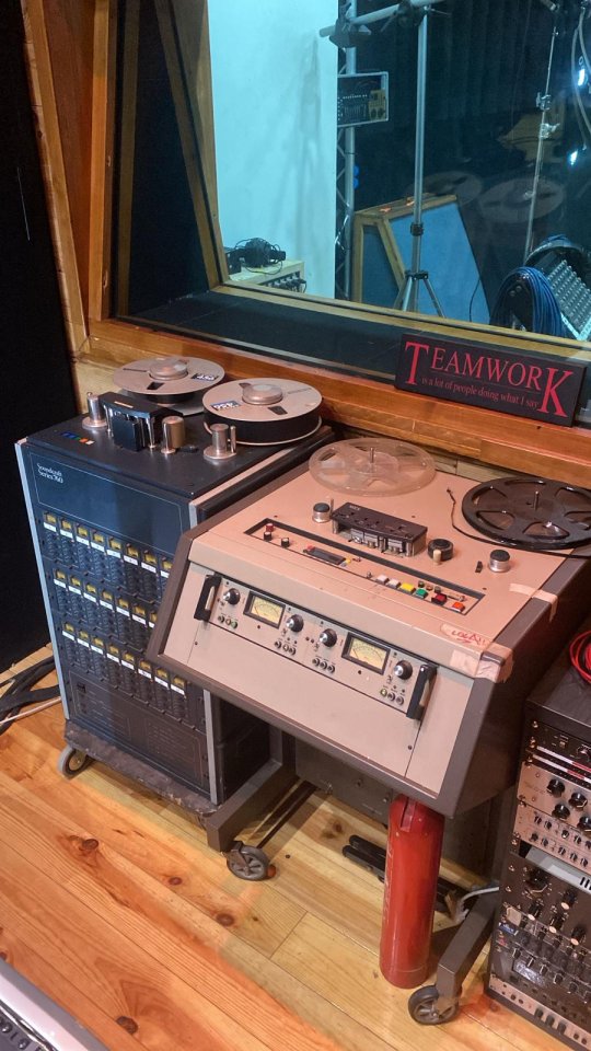 Grabadoras de cinta 2” - 1/4”