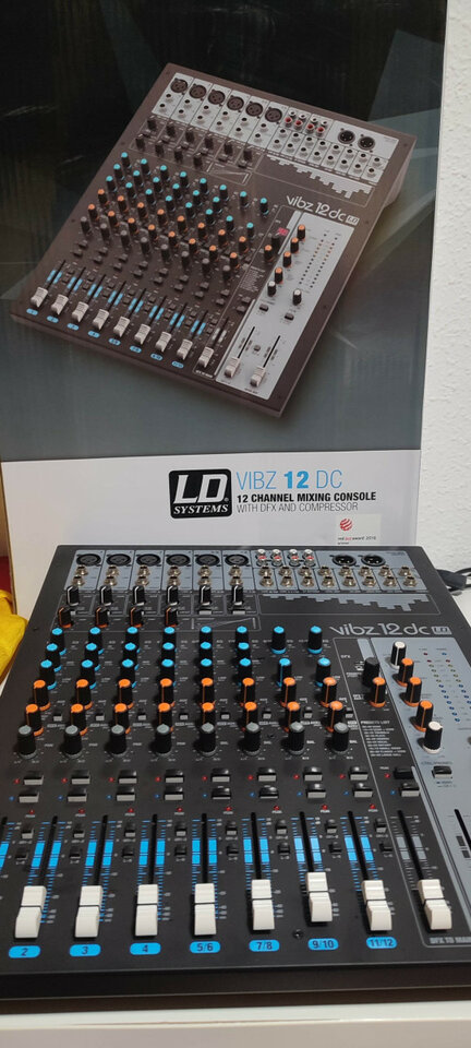 LD Systems VIBZ 12 dc nueva