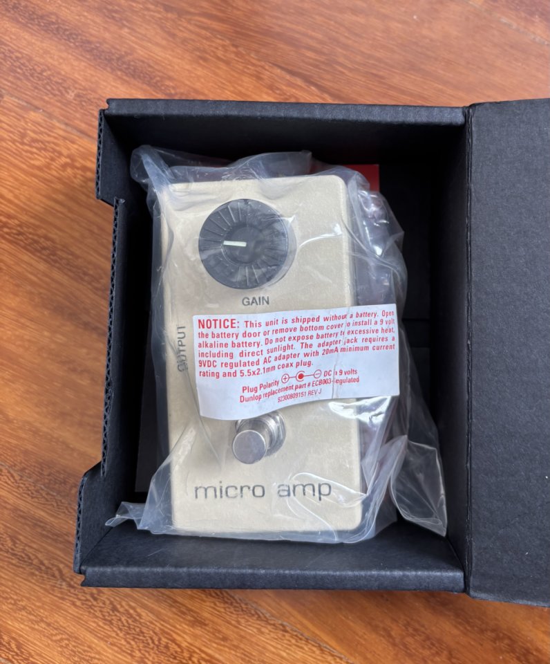 MXR Micro Amp de segunda mano · Foto 5 de 7 · A Coruña · 50 €