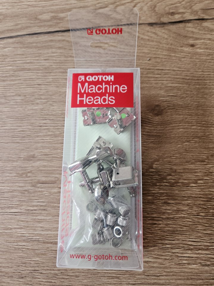 Clavijas de afinación Locking Tuners Gotoh SD91-05M Vintage de segunda mano · Foto 3 de 3 · Barcelona · 30 €