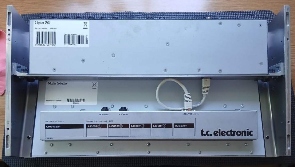 Multiefectos TC ELECTRONICS G SYSTEM con portes .