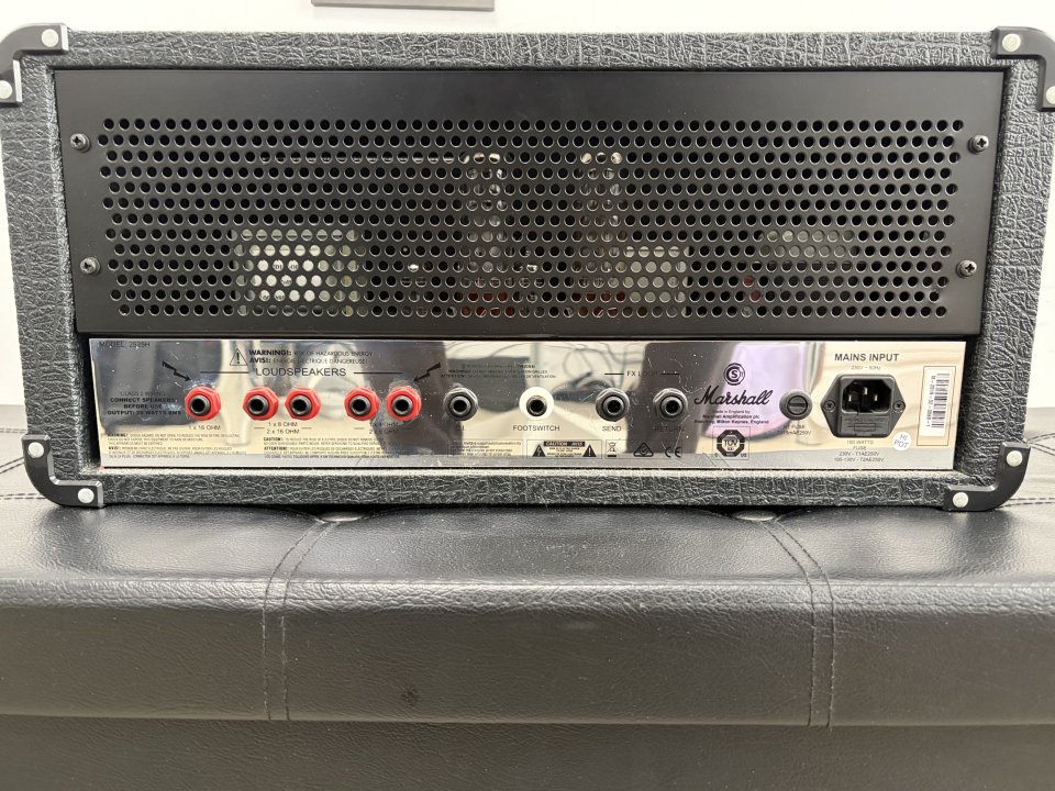Marshall 2525H Studio Jubilee 20W – Edición negra + funda + footswitch