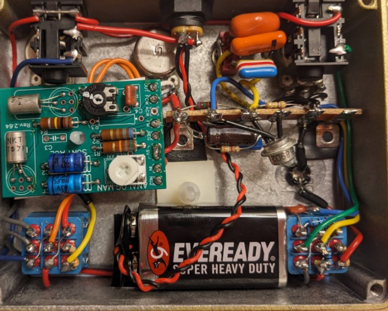 Analogman Sunlion (very low gain)