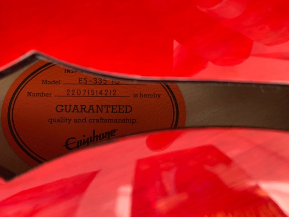 Epiphone ES-335 de segunda mano · Foto 4 de 6 · Madrid · 335 €
