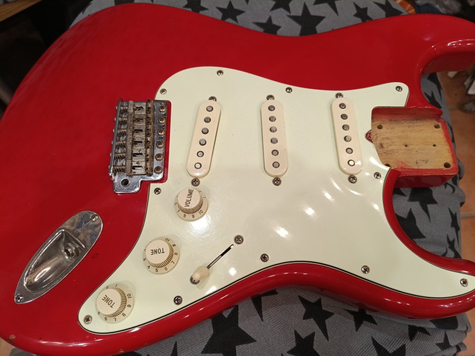 Cuerpo FENDER Stratocaster st62- MIJ.1987/89