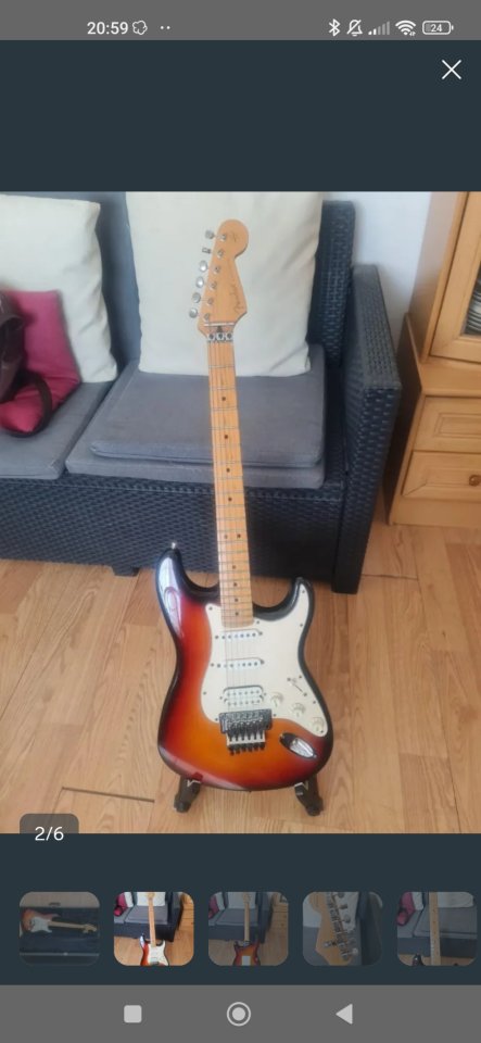 Fender FR CLASSIC STRAT 3TS año 1993