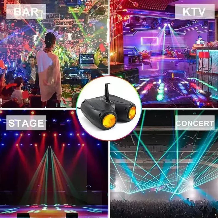 Doble proyector LED patrones de efectos dinámicos de segunda mano · Foto 3 de 9 · Cantabria · 35 €