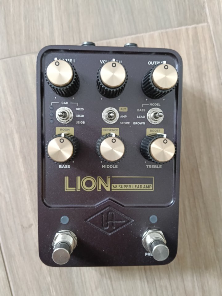 Uafx Lion 68 Super Lead Preamp