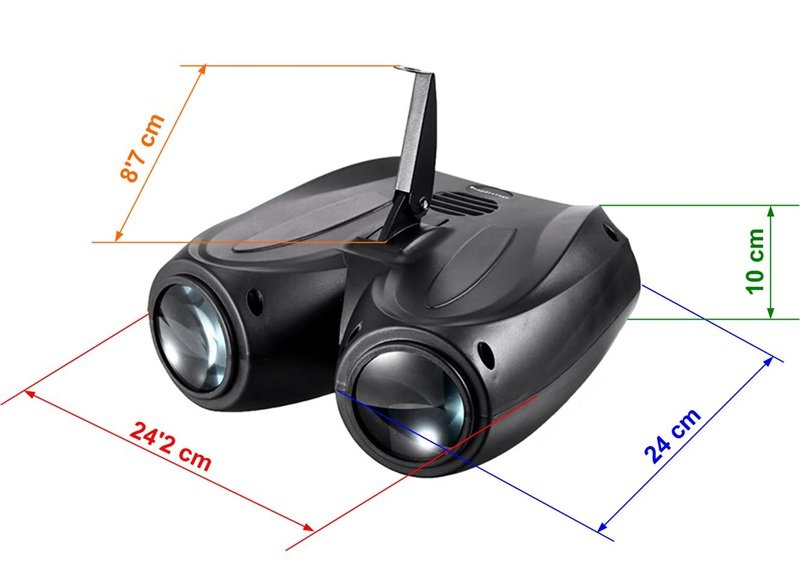Doble proyector LED patrones de efectos dinámicos de segunda mano · Foto 6 de 9 · Cantabria · 35 €