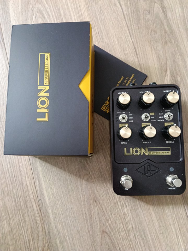 Uafx Lion 68 Super Lead Preamp