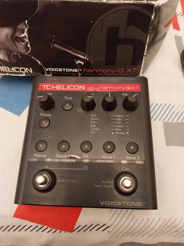 (TC HELICON Harmony-G XT) (Y  ROLAND GR-33)