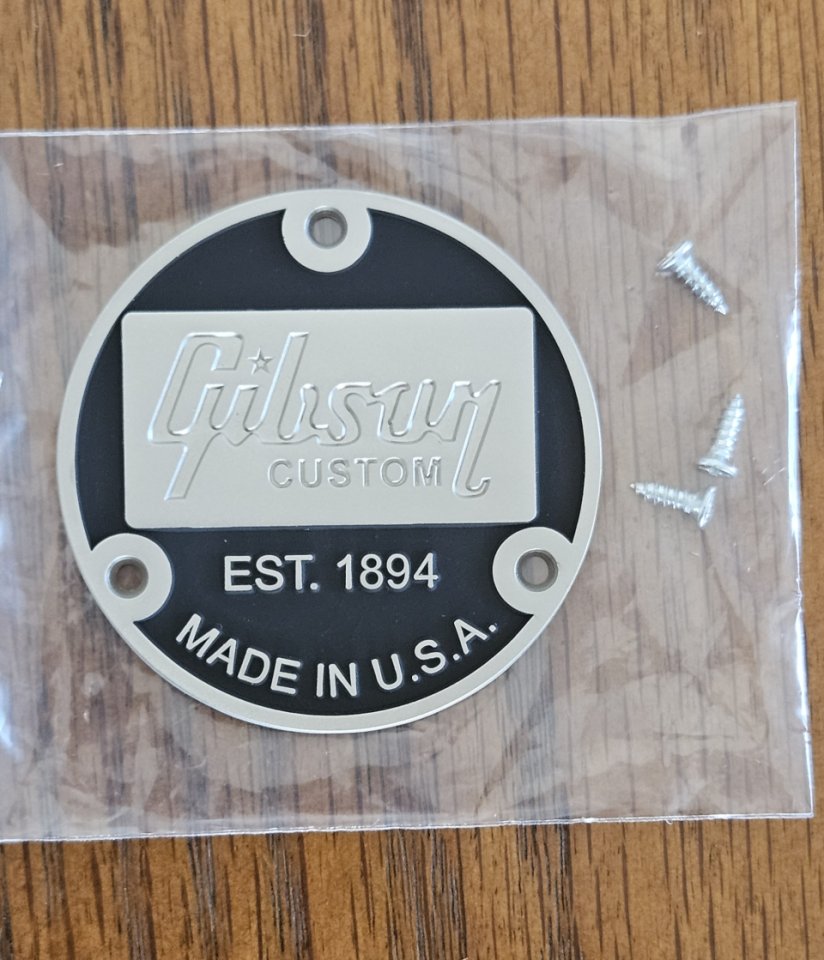 Gibson Custom Shop Placa Metálica Trasera de segunda mano · Foto 5 de 10 · Valencia · 15 €