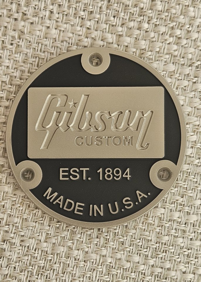 Gibson Custom Shop Placa Metálica Trasera de segunda mano · Foto 7 de 10 · Valencia · 15 €