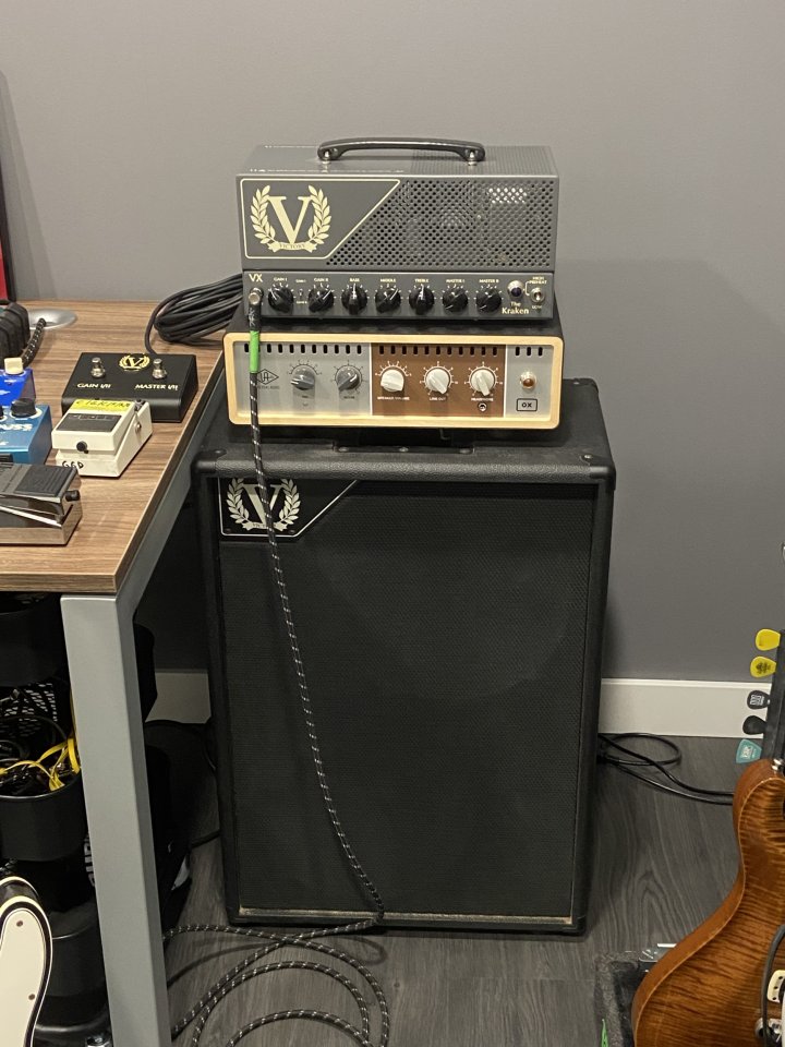 Victory VX Kraken + pantalla 2x12 Victory + rack de segunda mano · Foto 9 de 9 · Madrid · 1400 €