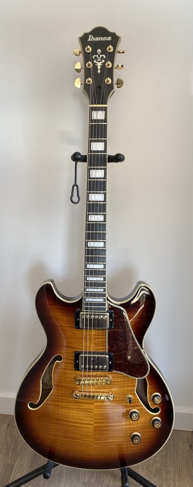 Guitarra Ibanez  AS-93 Violin Sunburst Semi-Hollow Body Artcore Expressionist