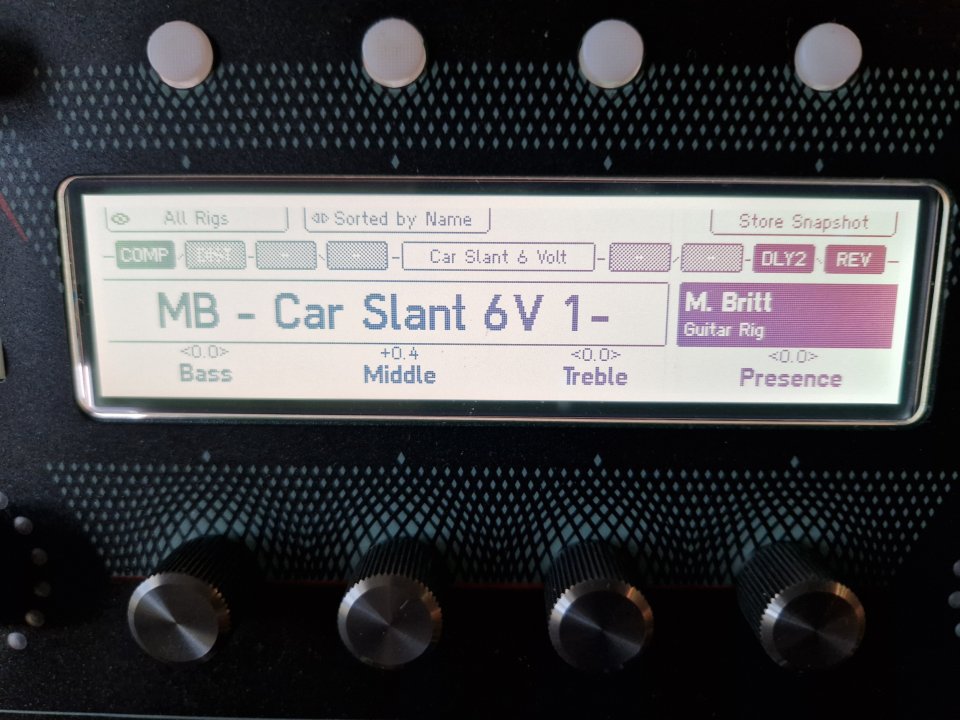 Kemper Amps Profiler Stage