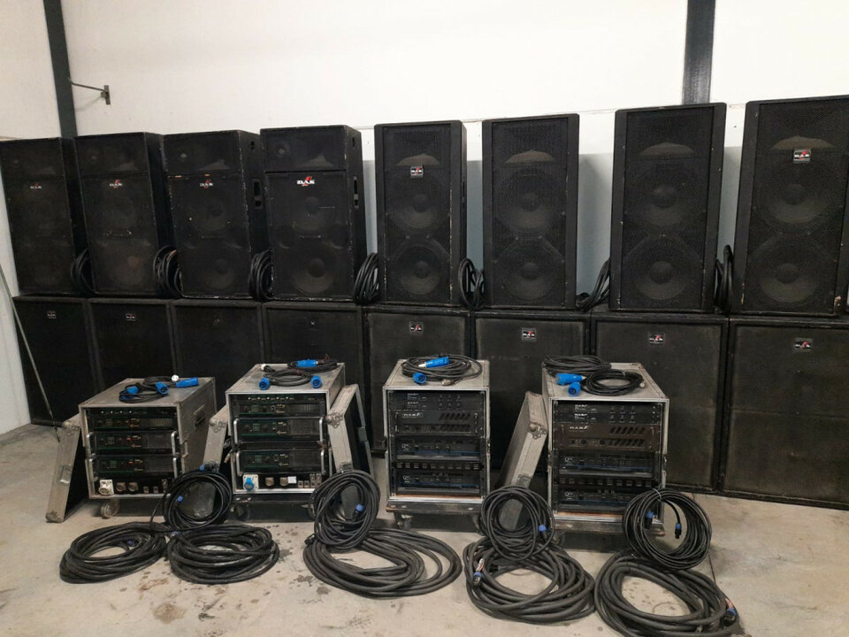 Sonido e iluminación (equipo completo)