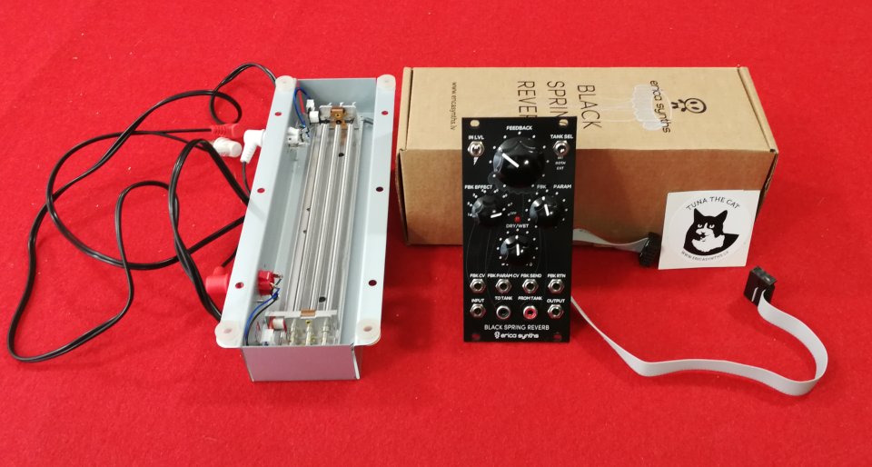 Erica Synths Black Spring Reverb Black