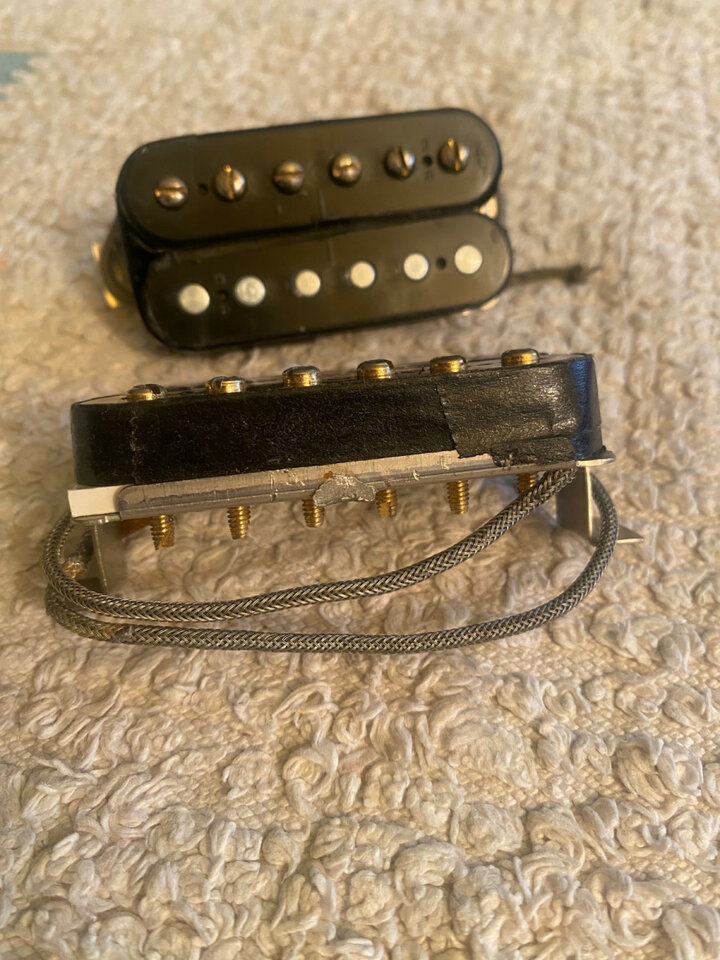 Pastilla gibson. Modelo  T-TOP  mastil .   Madrid.