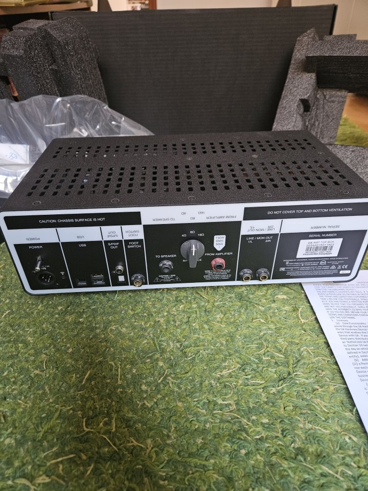 OX Amp Top BOX, Universal Audio