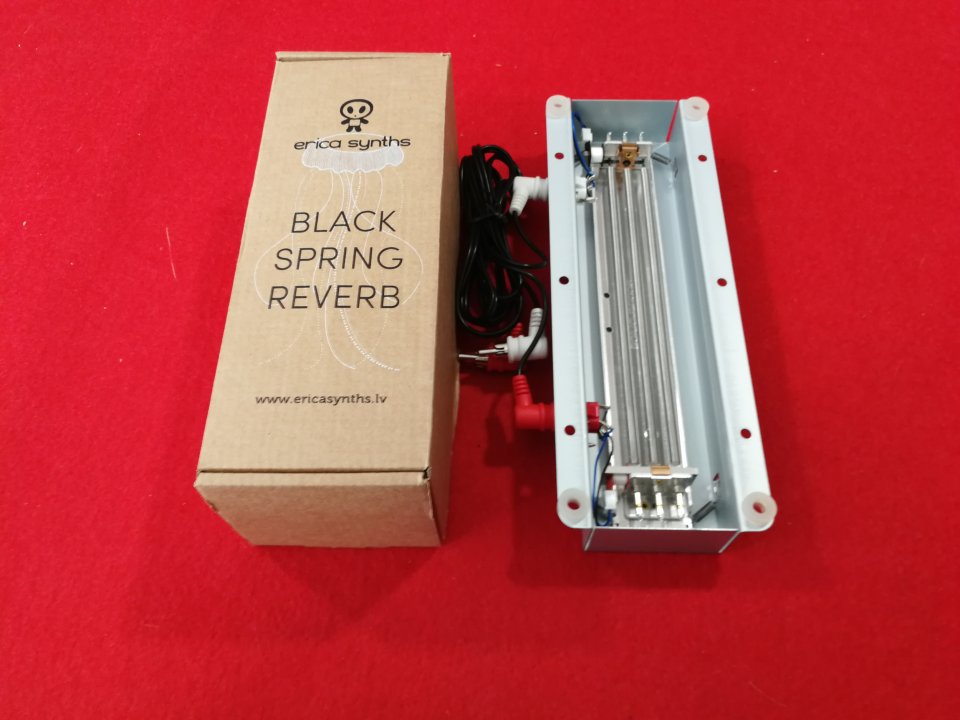 Erica Synths Black Spring Reverb Black