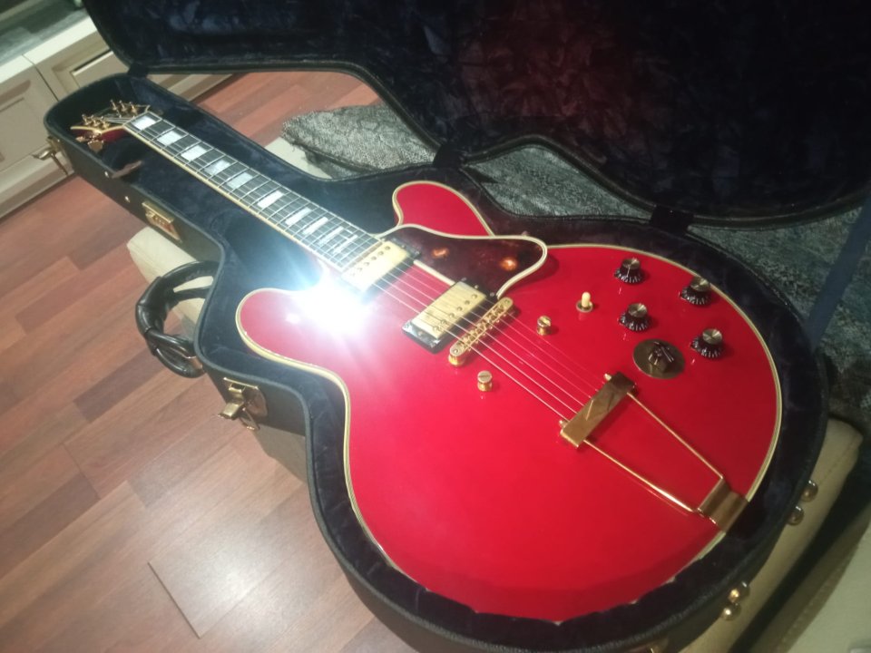 Gibson lucille BB King. 1995...30 añitos de pura belleza