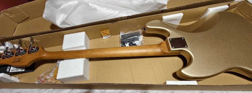 Sire Marcus Miller V5 Champagne Gold con extras