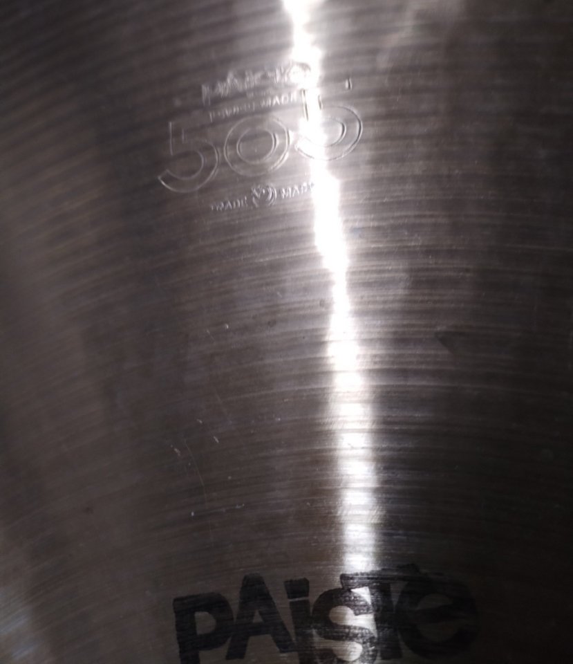 22" Ride Paiste 505 de segunda mano · Foto 6 de 7 · Barcelona · 249 €