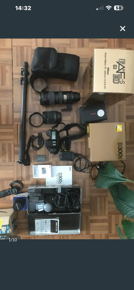 Vendo o cambio por guitarra Equipo fotográfico de segunda mano · Foto 1 de 9 · Asturias · 1100 €