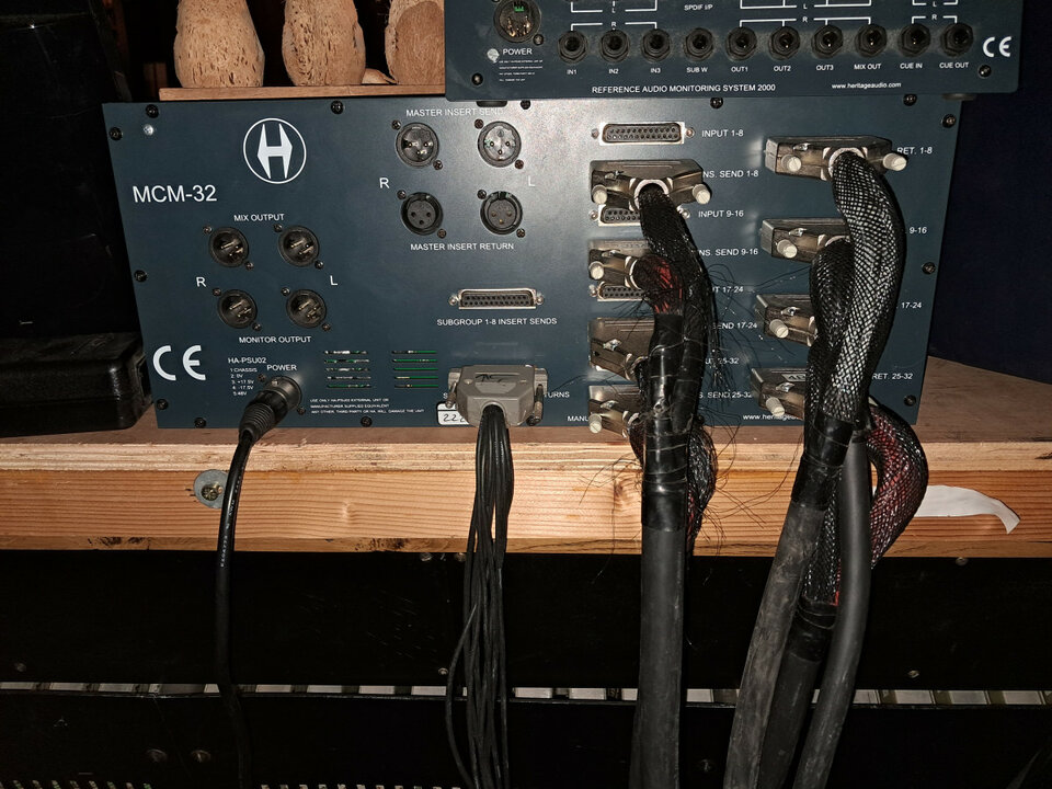 Mesa de mezclas heritage mcm 32