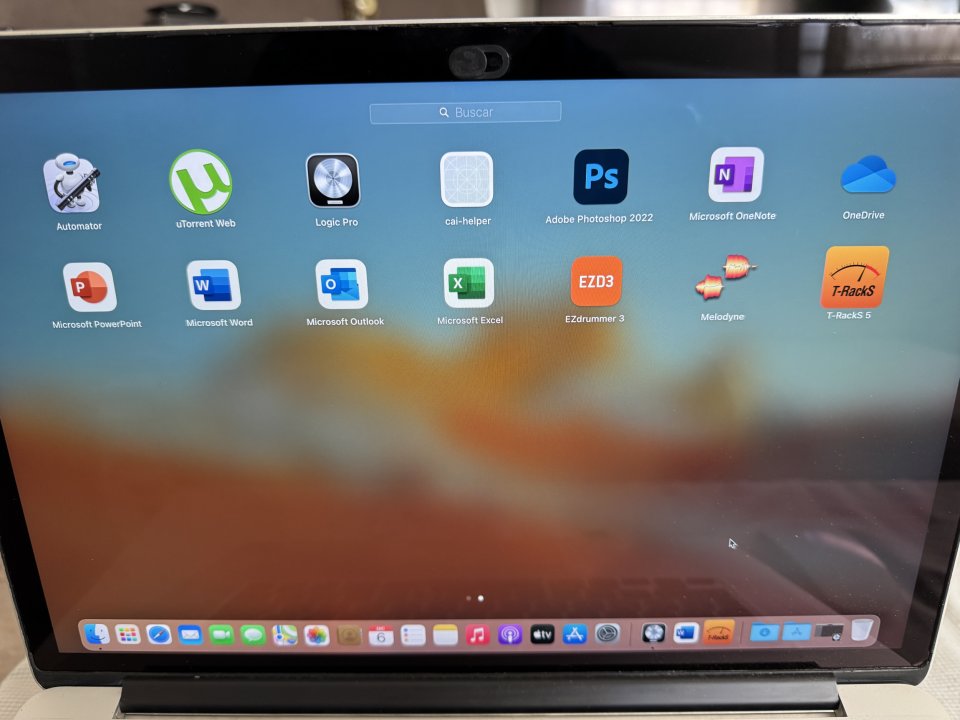 MacBook Pro 15” 2014 preparado para grabacion