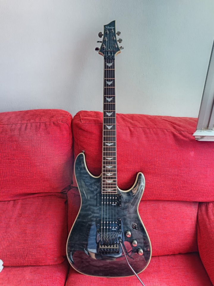 Schecter Omen Extreme-6 FR See-thru Black de segunda mano · Foto 1 de 10 · Illes Balears · 450 €