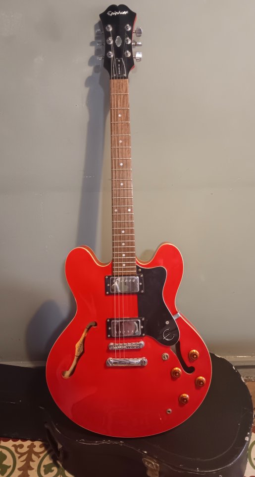 Epiphone dot cherry 1998 KOREA-gibson