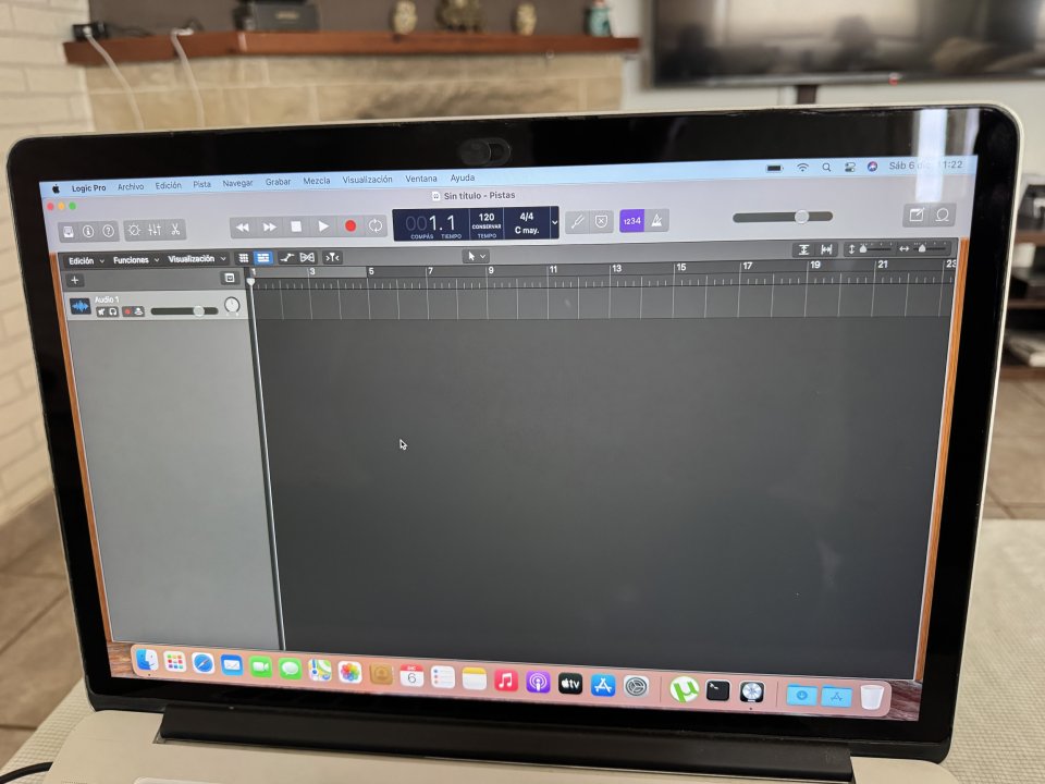 MacBook Pro 15” 2014 preparado para grabacion