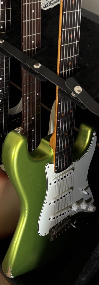 Fender Stratocaster 56 Custom Shop Lime Green Relic de segunda mano · Foto 2 de 10 · Pontevedra · 4500 €