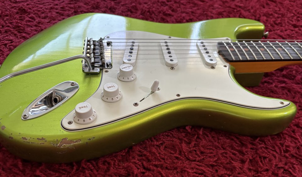 Fender Stratocaster 56 Custom Shop Lime Green Relic de segunda mano · Foto 3 de 10 · Pontevedra · 4500 €