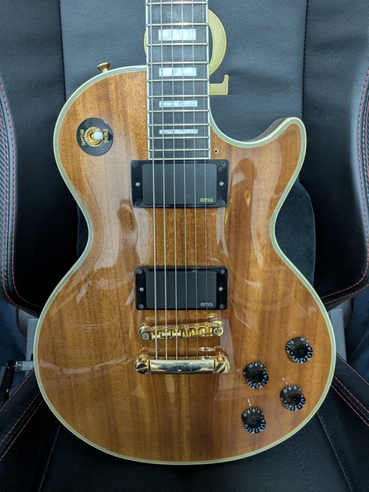 Epiphone Les Paul Custom koa