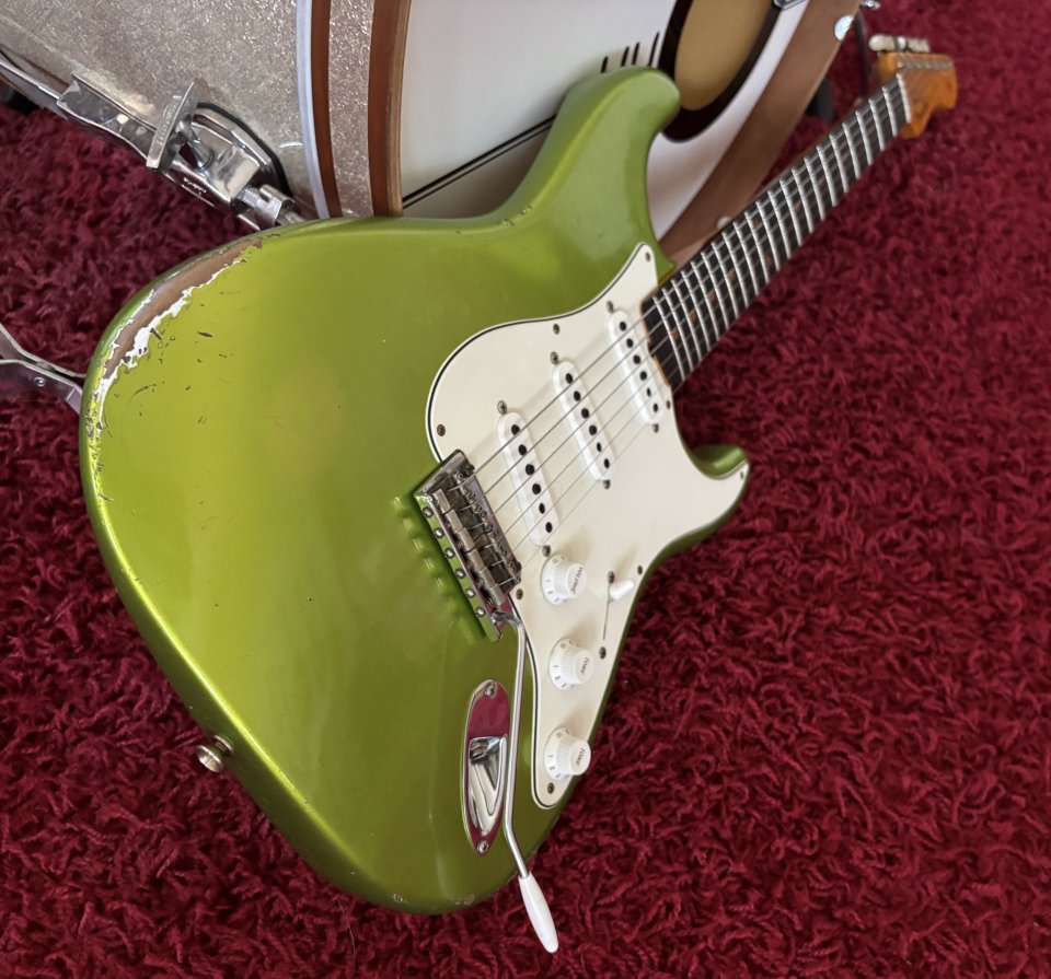 Fender Stratocaster 56 Custom Shop Lime Green Relic de segunda mano · Foto 4 de 10 · Pontevedra · 4500 €