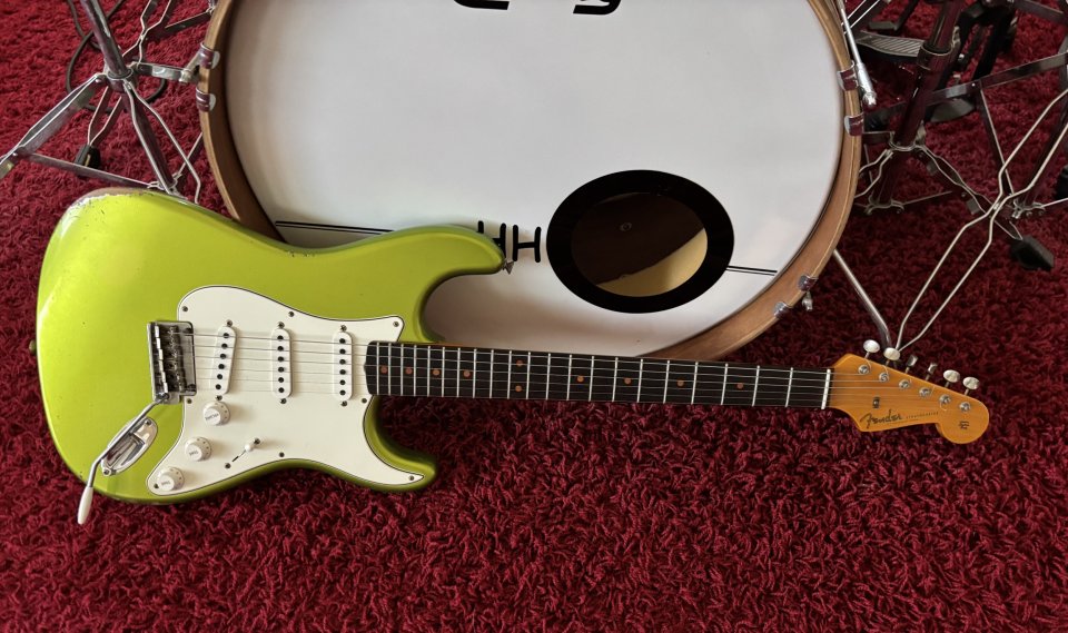 Fender Stratocaster 56 Custom Shop Lime Green Relic de segunda mano · Foto 5 de 10 · Pontevedra · 4500 €