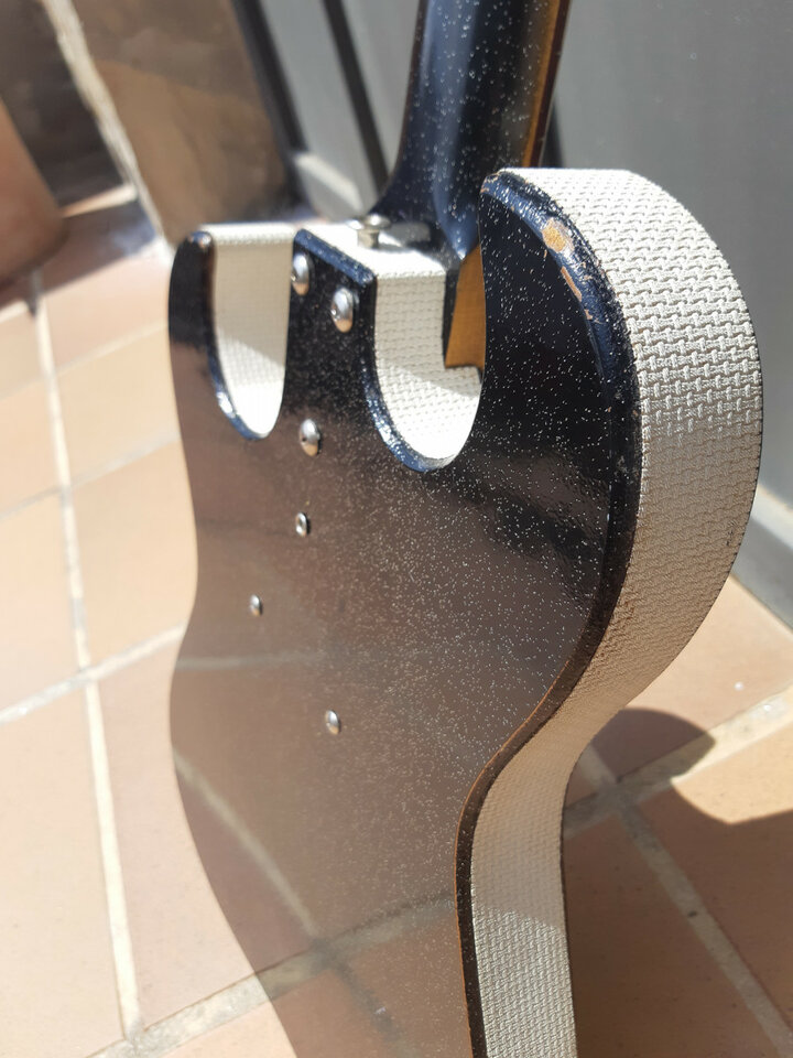 Silvertone 1448 , Amp in Case, lipstick, año 1.962, autentica !