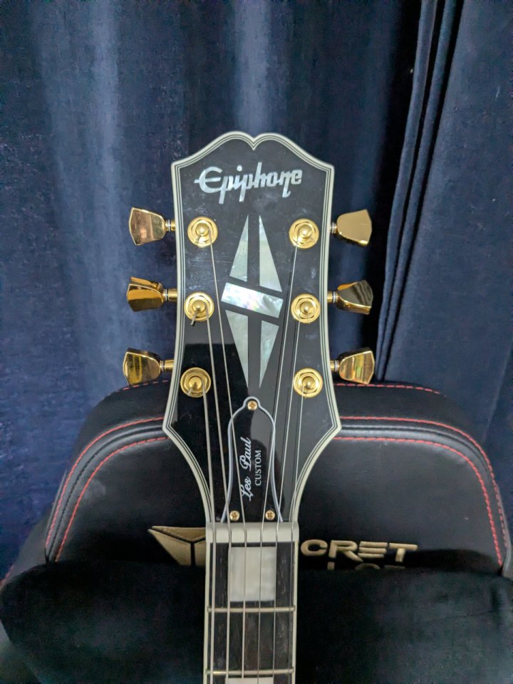 Epiphone Les Paul Custom koa